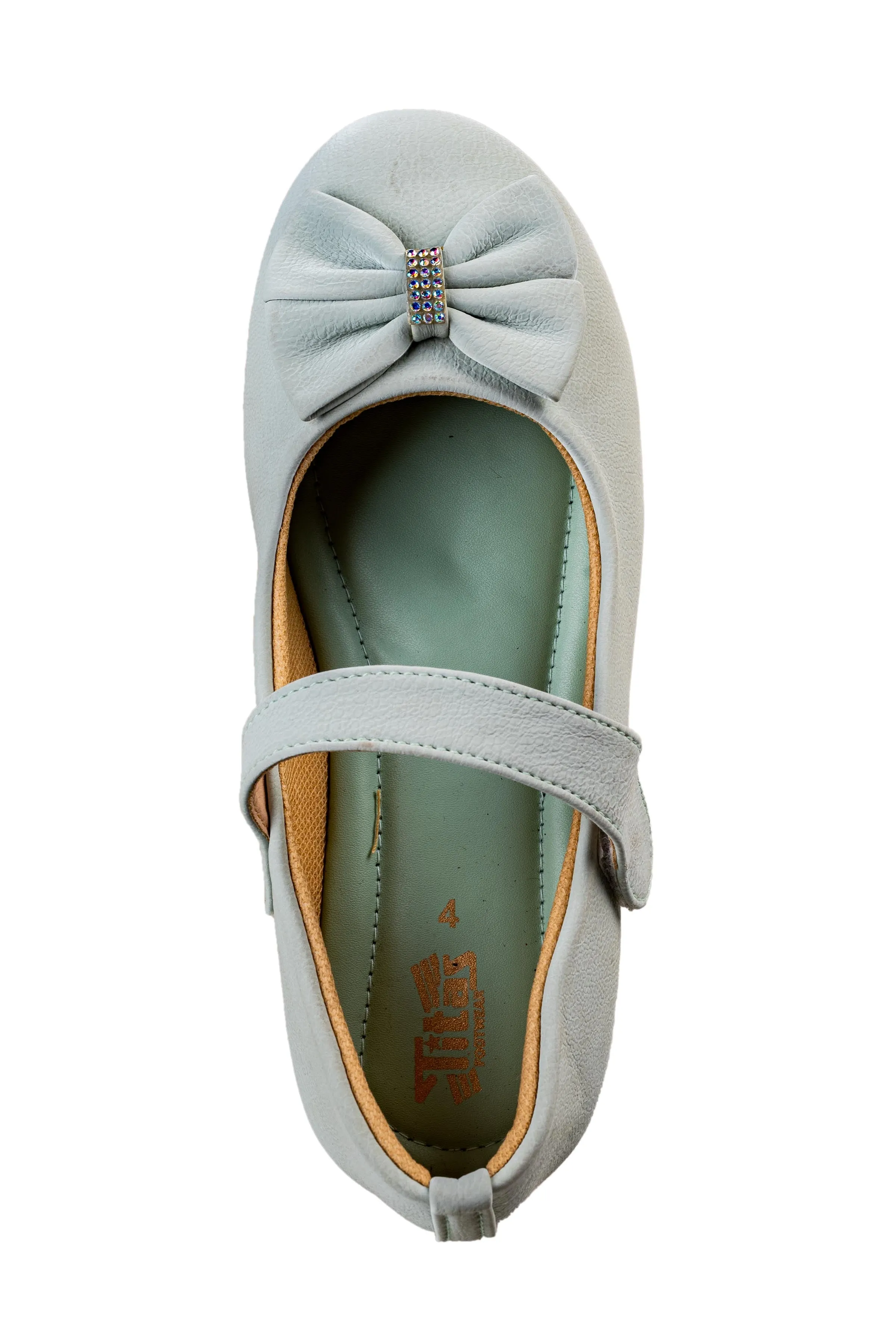 Titas Girls Olive Shoe
