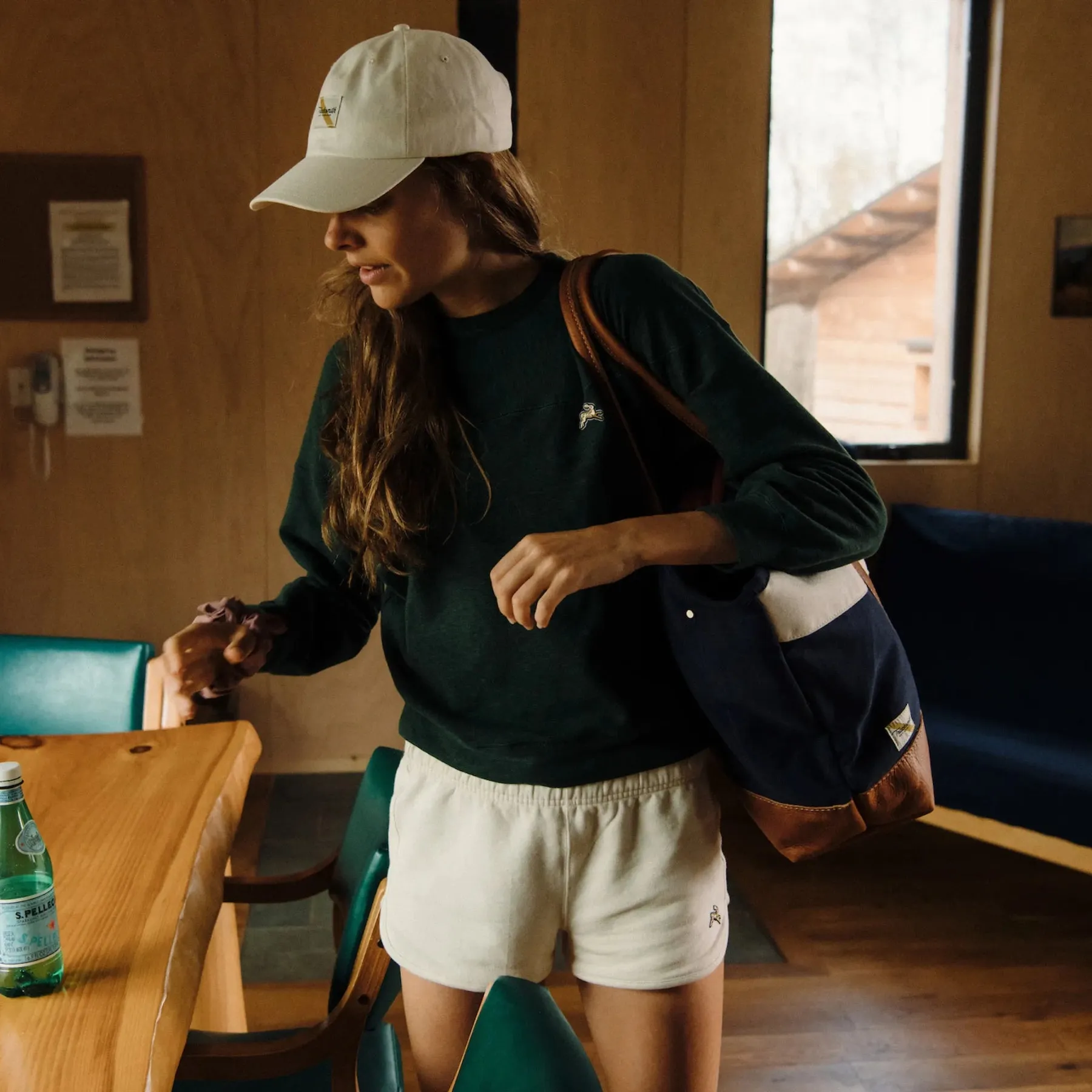 Tracksmith Hat - Sash/Ivory
