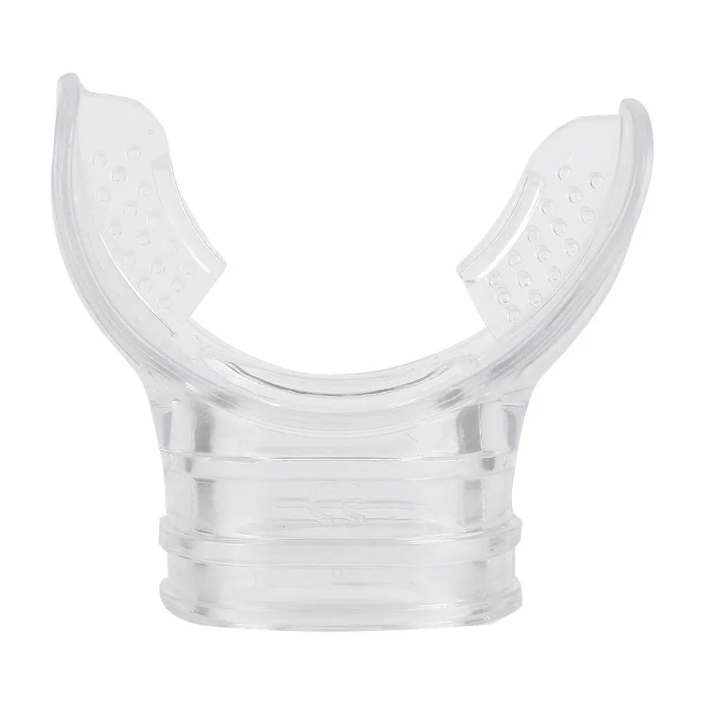 Transparent Snorkel Mouthpiece Replacement Diving Mouthpiece for Regulators scuba mouthpiece Diving Regulator Mouthpiece Diving Equipment Comfort Fit Mouth Piece Replacement Mouthpiece