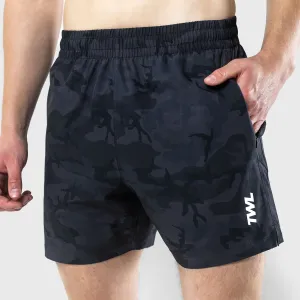 TWL - MEN'S REP SHORTS 5" - BLACK CAMO