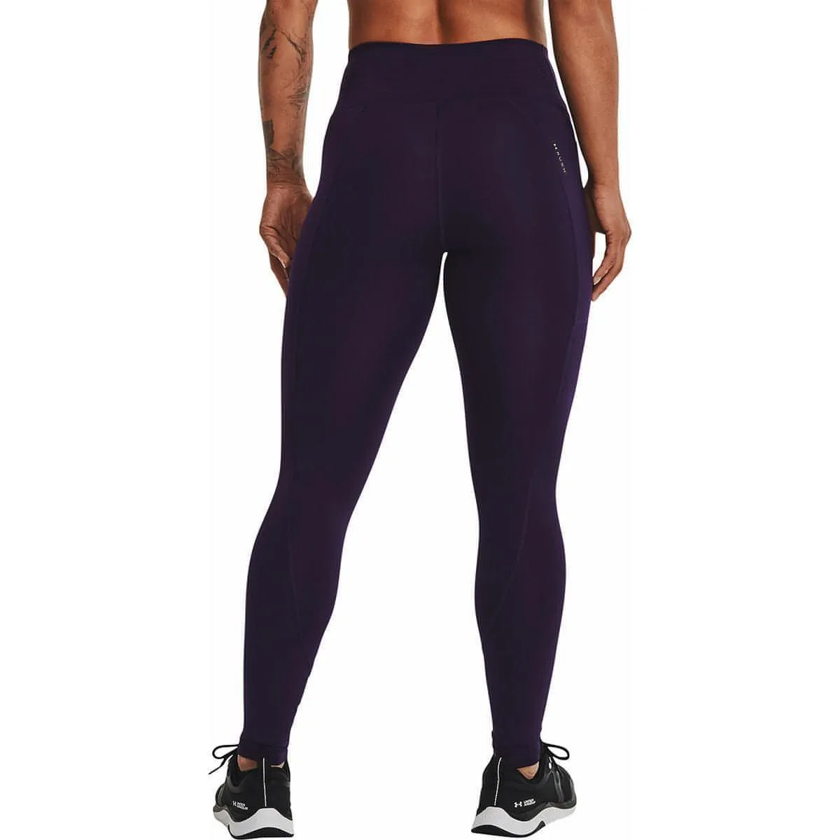 Under Armour Rush Womens Long Running Tights - Purple