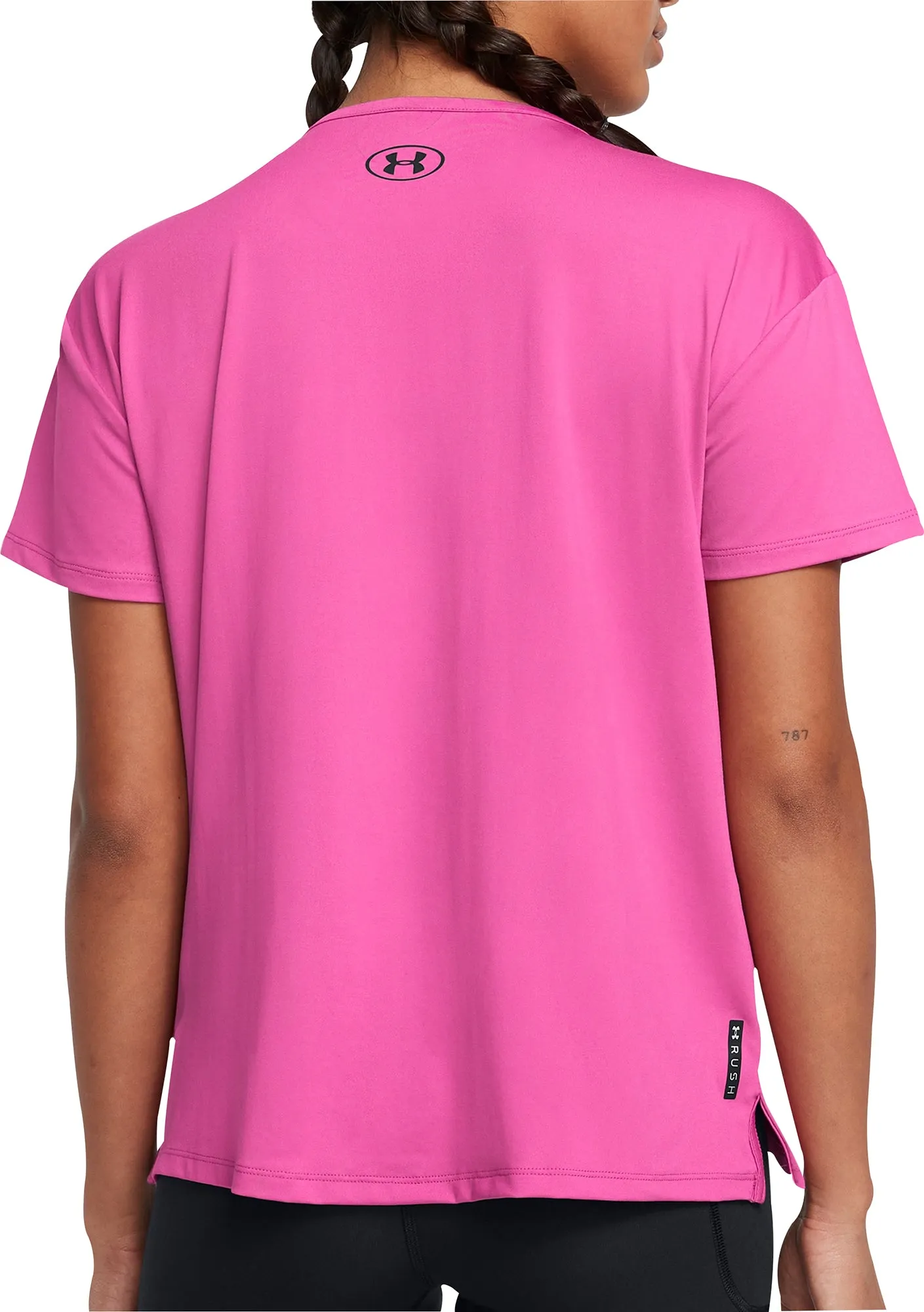 Under Armour Vanish Energy Short Sleeve Womens Running Top - Pink