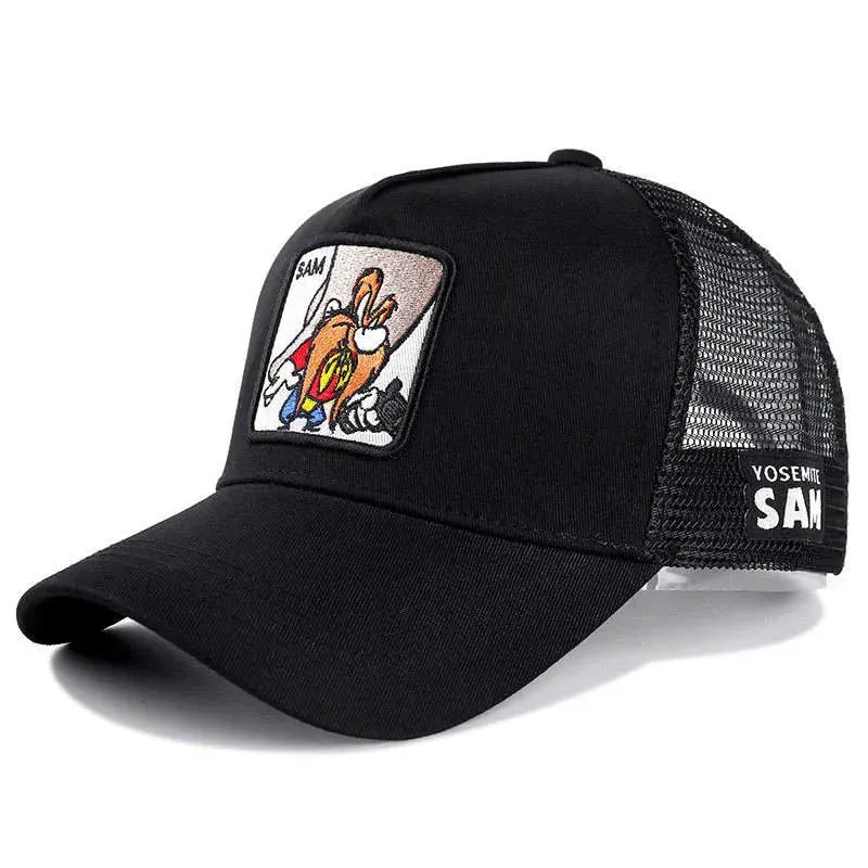 Unisex Anime Cartoon Cap Patch Draw Baseball Cap