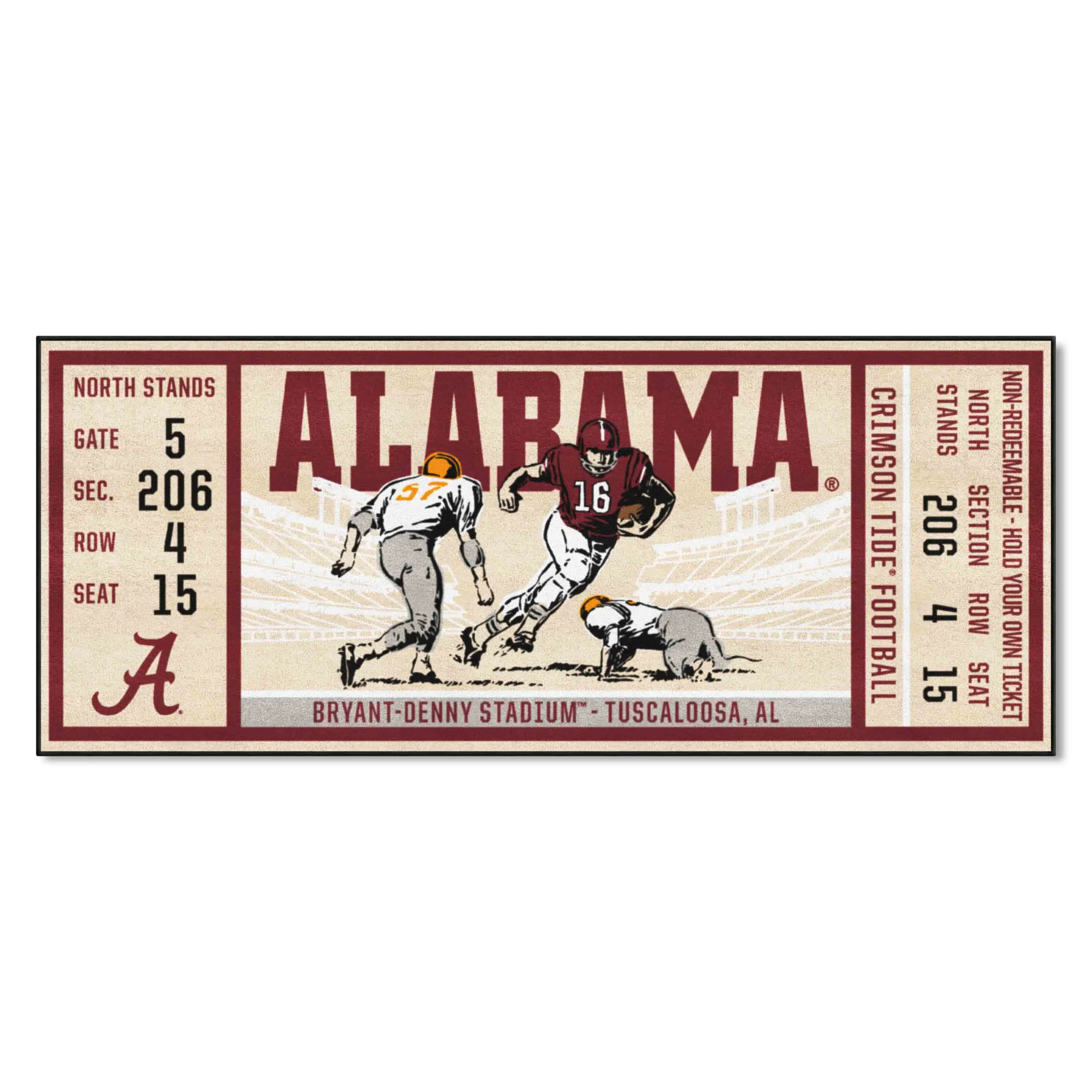 University of Alabama Ticket Runner