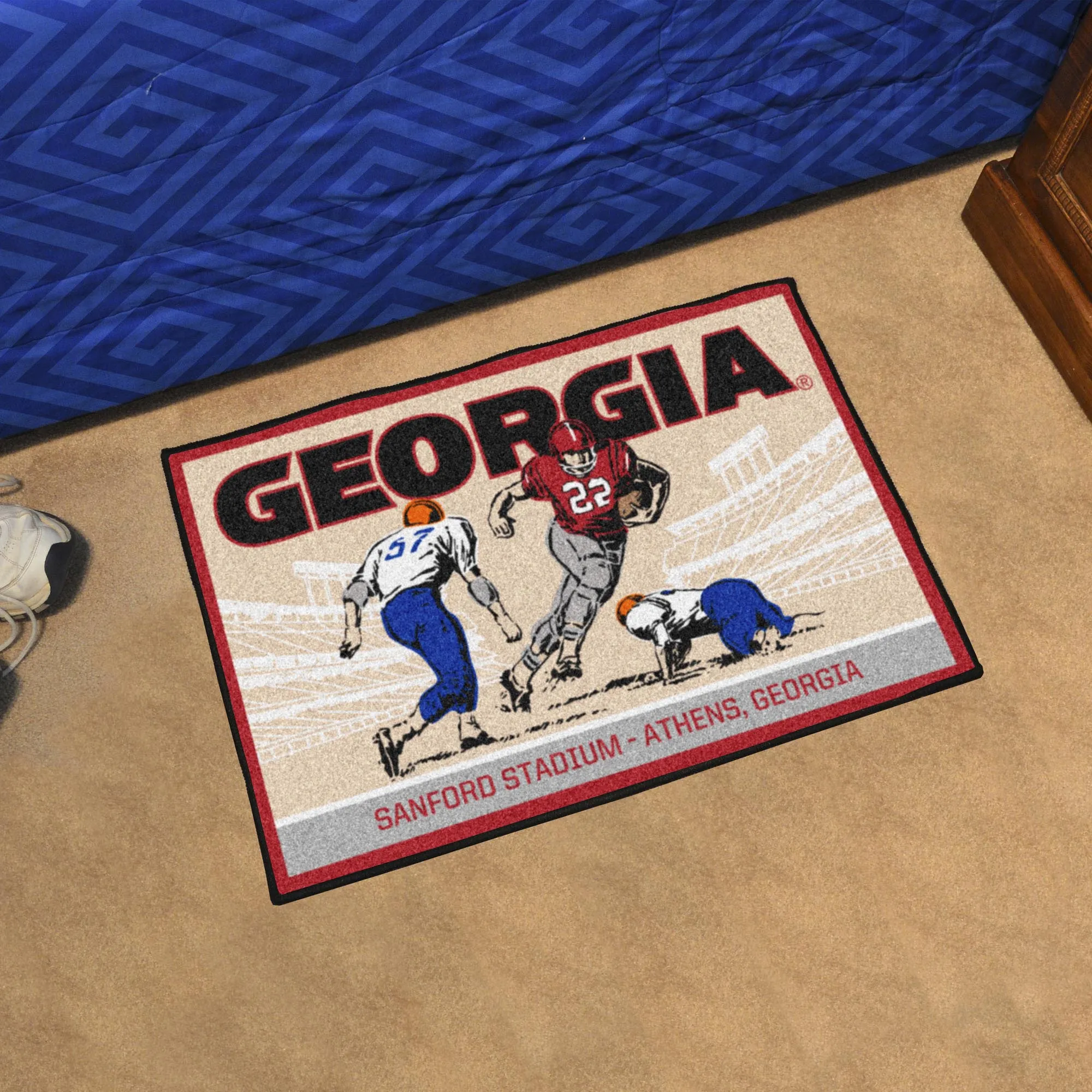 University of Georgia Starter Mat - Ticket