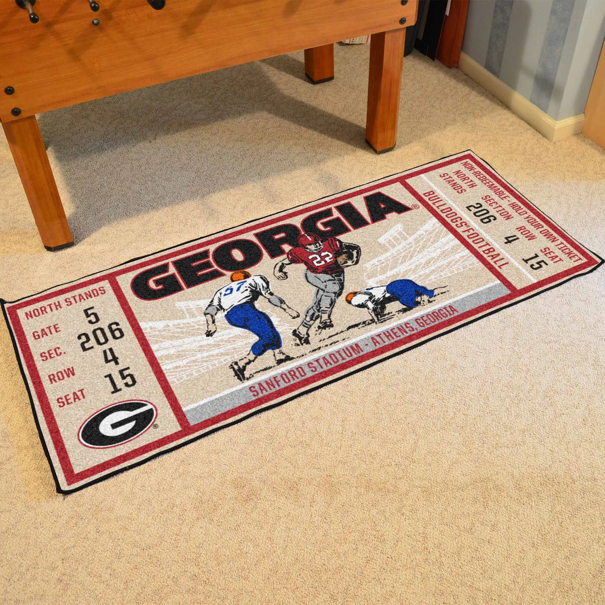 University of Georgia Ticket Runner