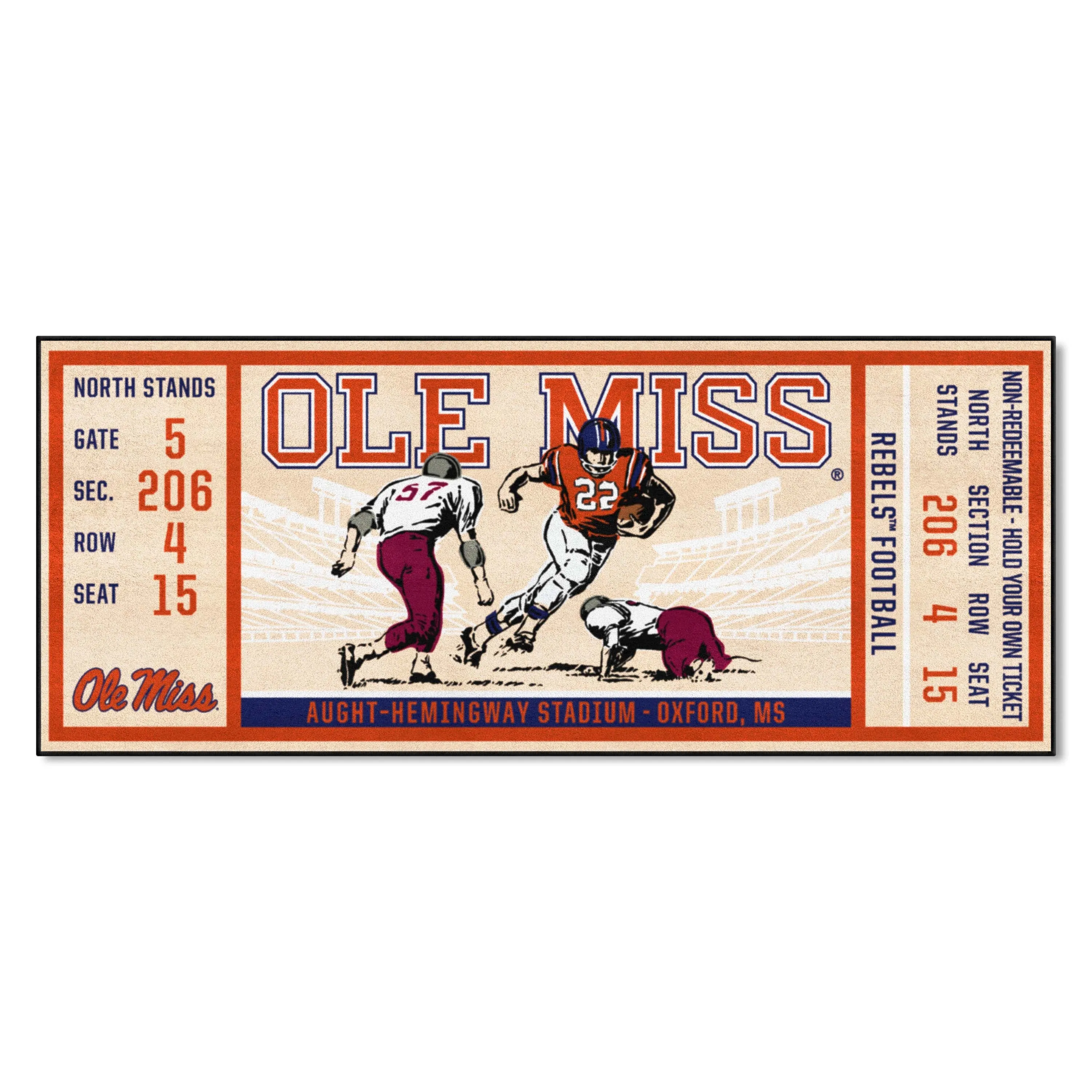University of Mississippi - Ol Ticket Runner
