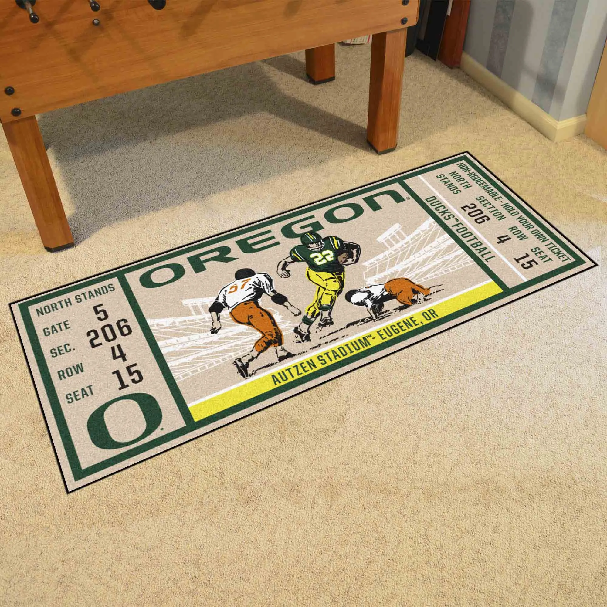 University of Oregon Ticket Runner
