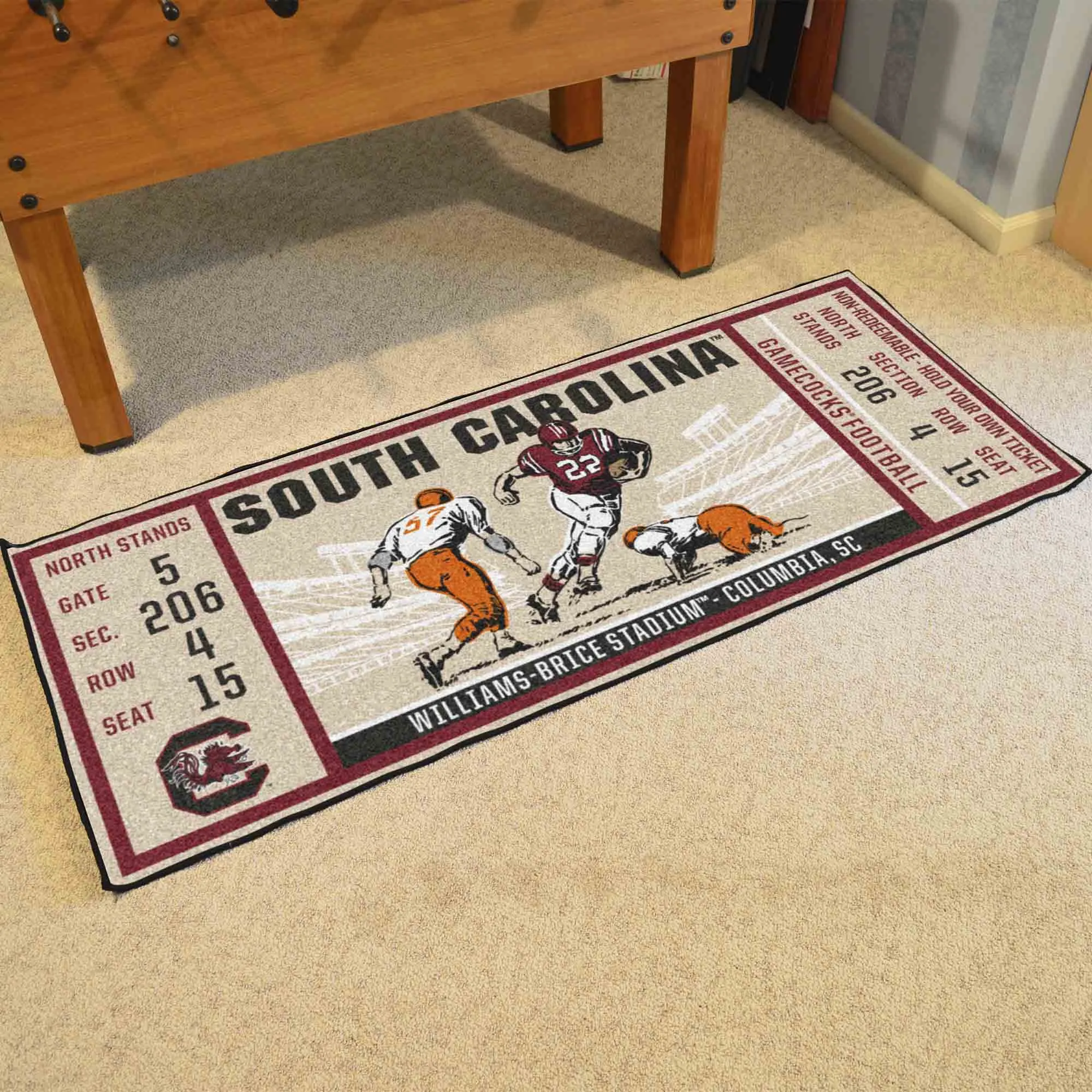 University of South Carolina Ticket Runner