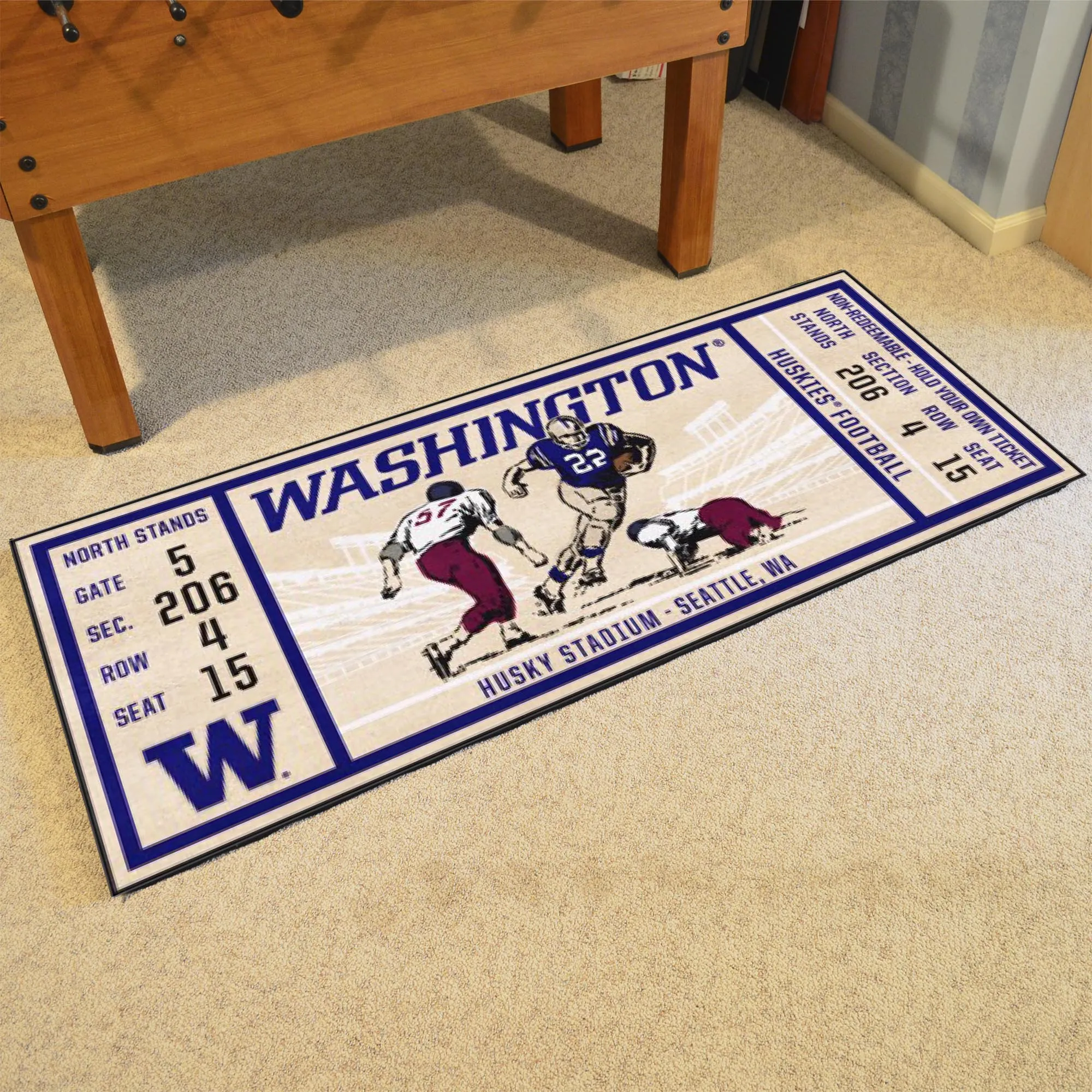 University of Washington Ticket Runner