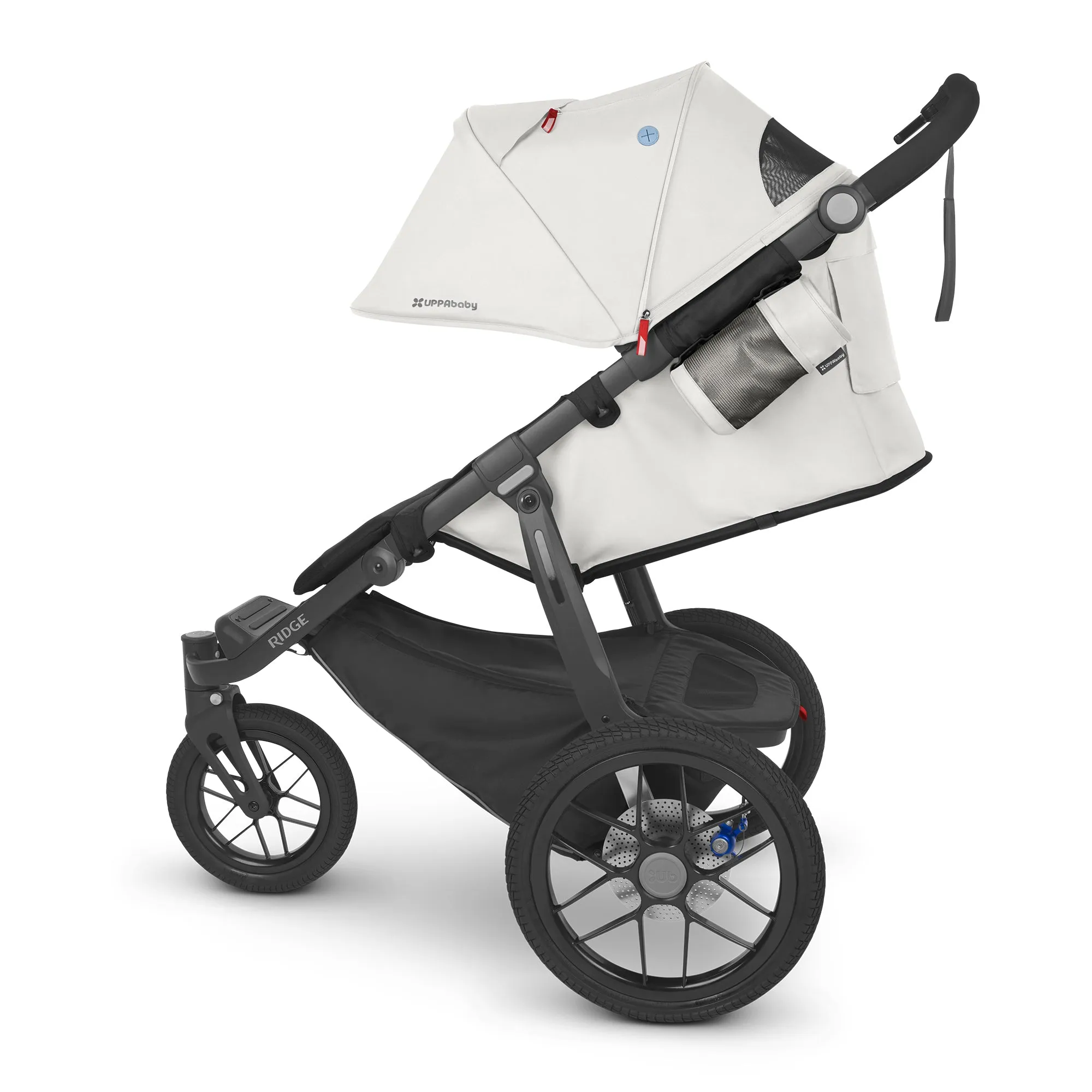 UPPAbaby Ridge All-Terrain Stroller - Bryce (White/Carbon)