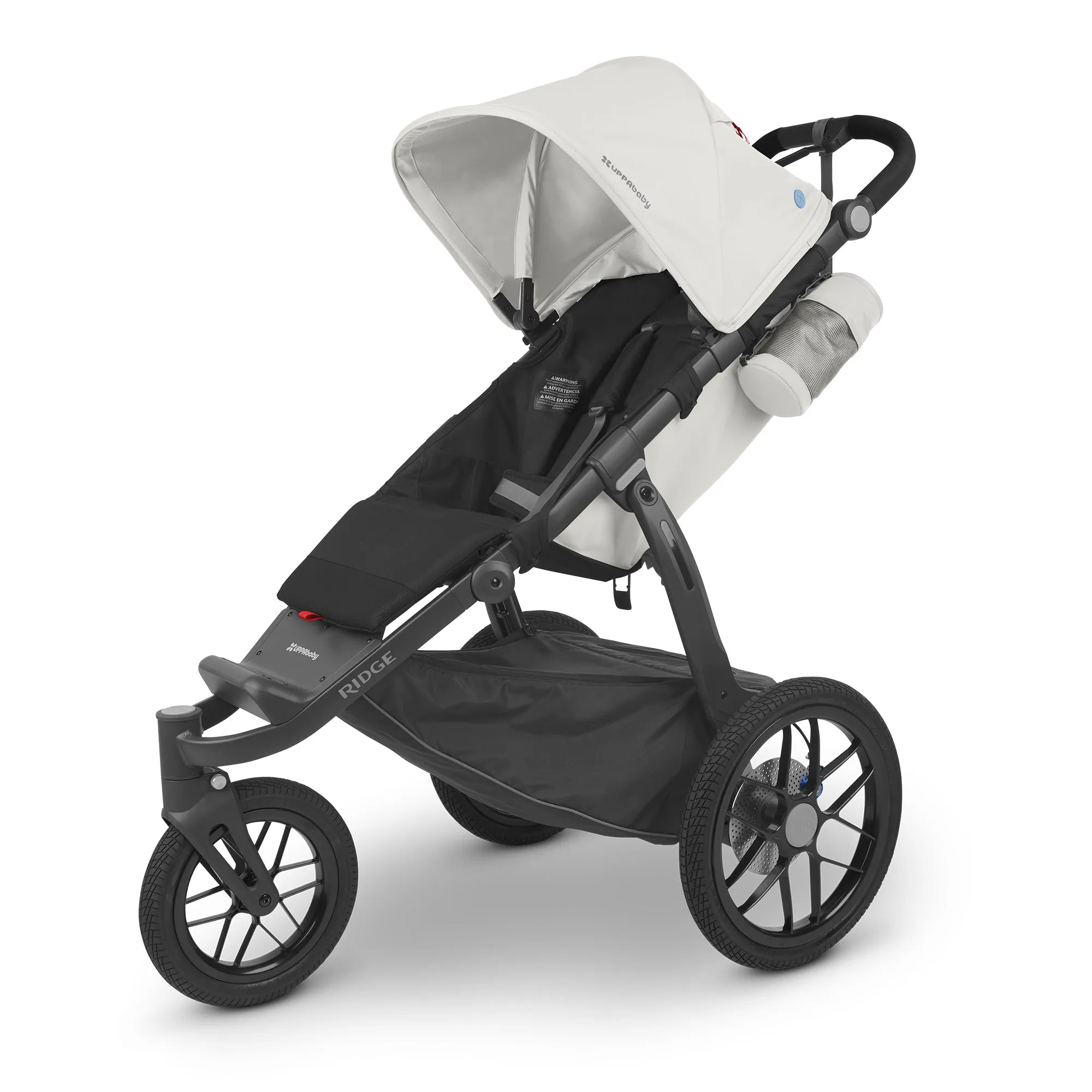 UPPAbaby Ridge All-Terrain Stroller - Bryce (White/Carbon)