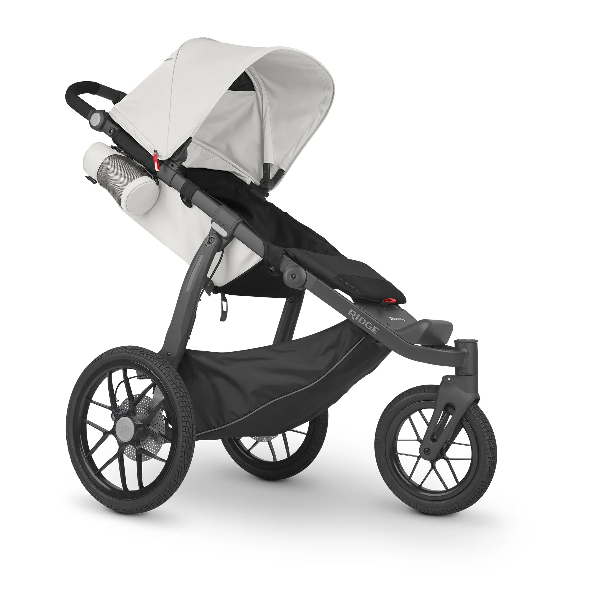 UPPAbaby Ridge All-Terrain Stroller - Bryce (White/Carbon)