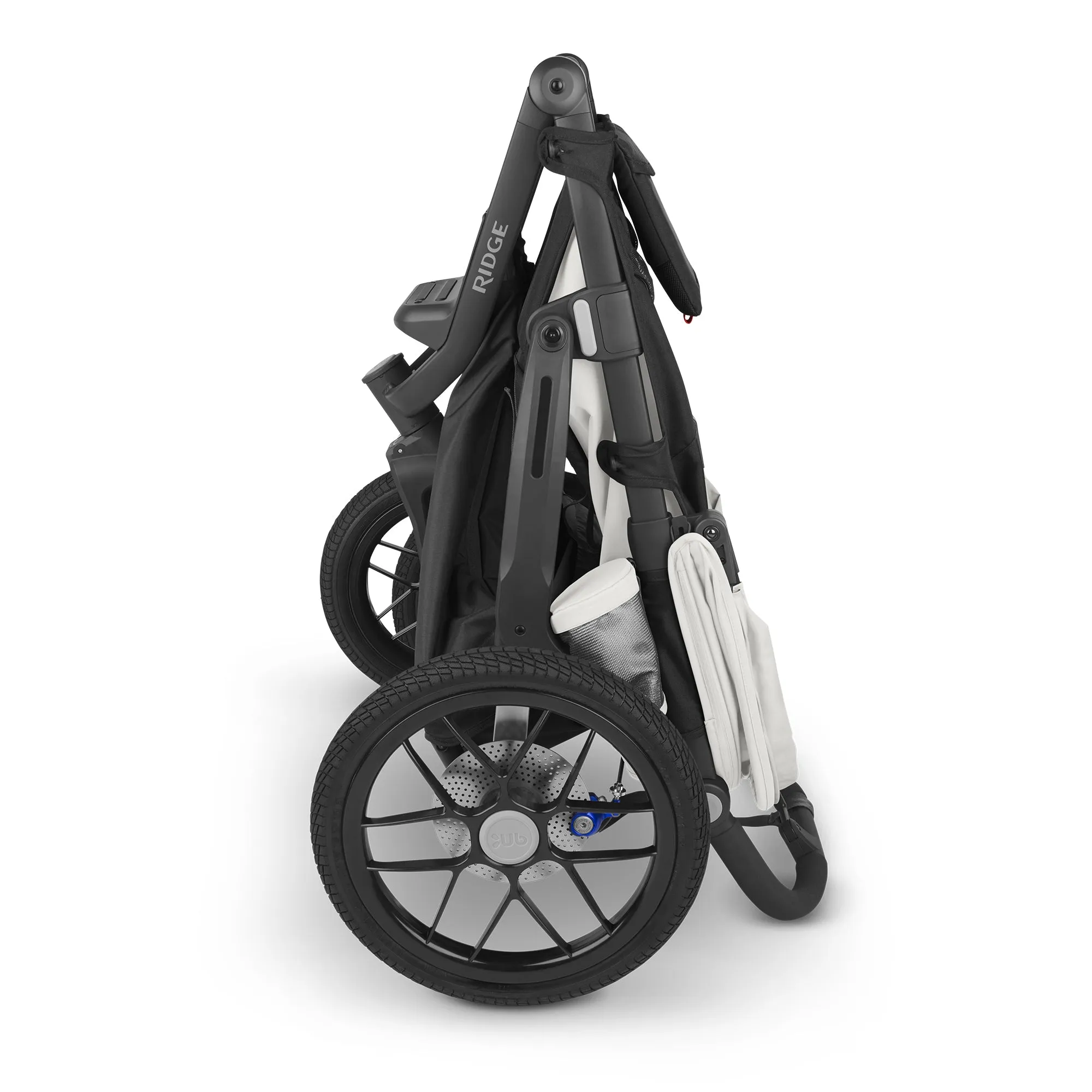 UPPAbaby Ridge All-Terrain Stroller - Bryce (White/Carbon)