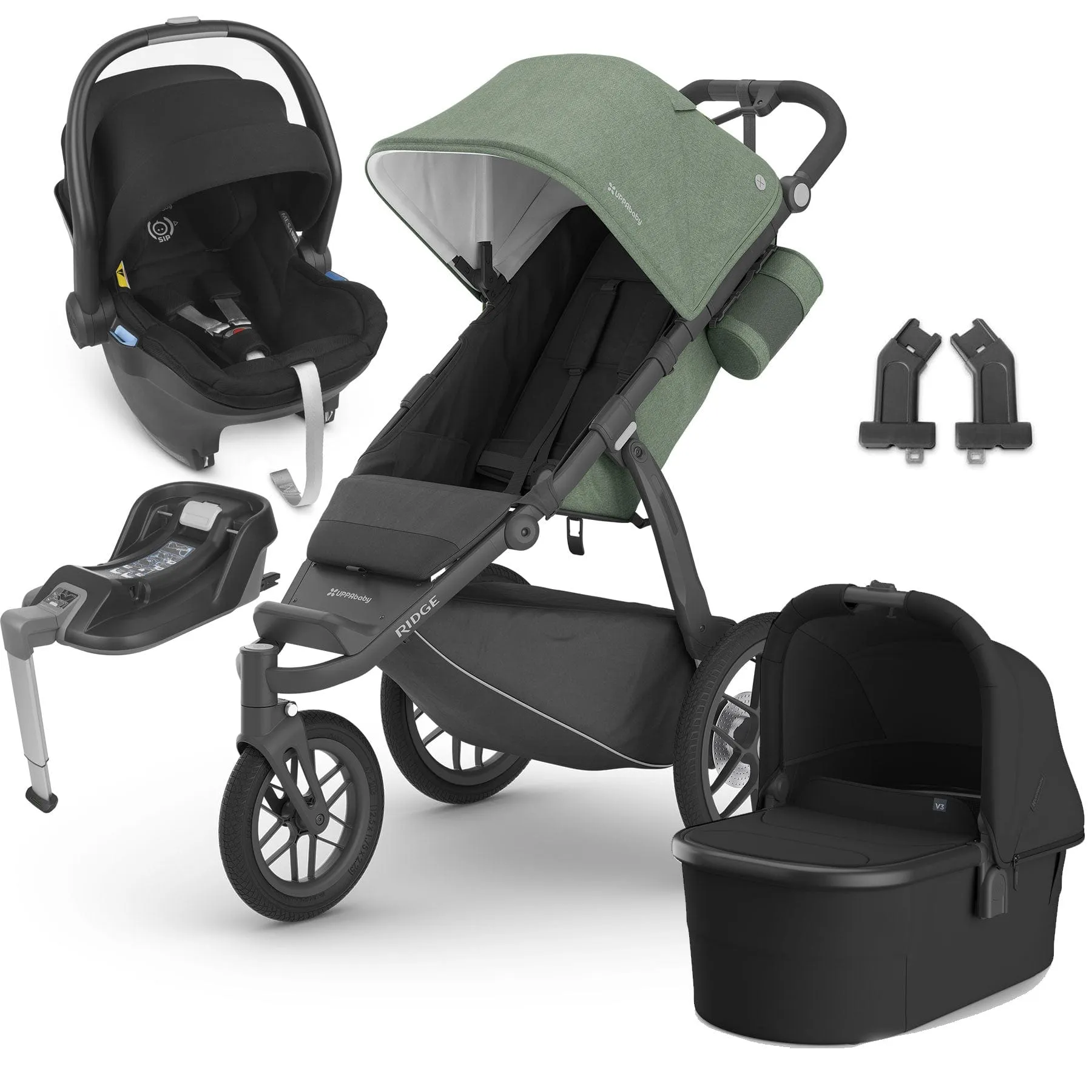 UPPAbaby Ridge Mesa Travel System in Gwen