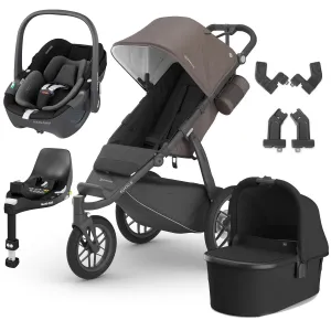 UPPAbaby Ridge Pebble 360 Travel System in Theo