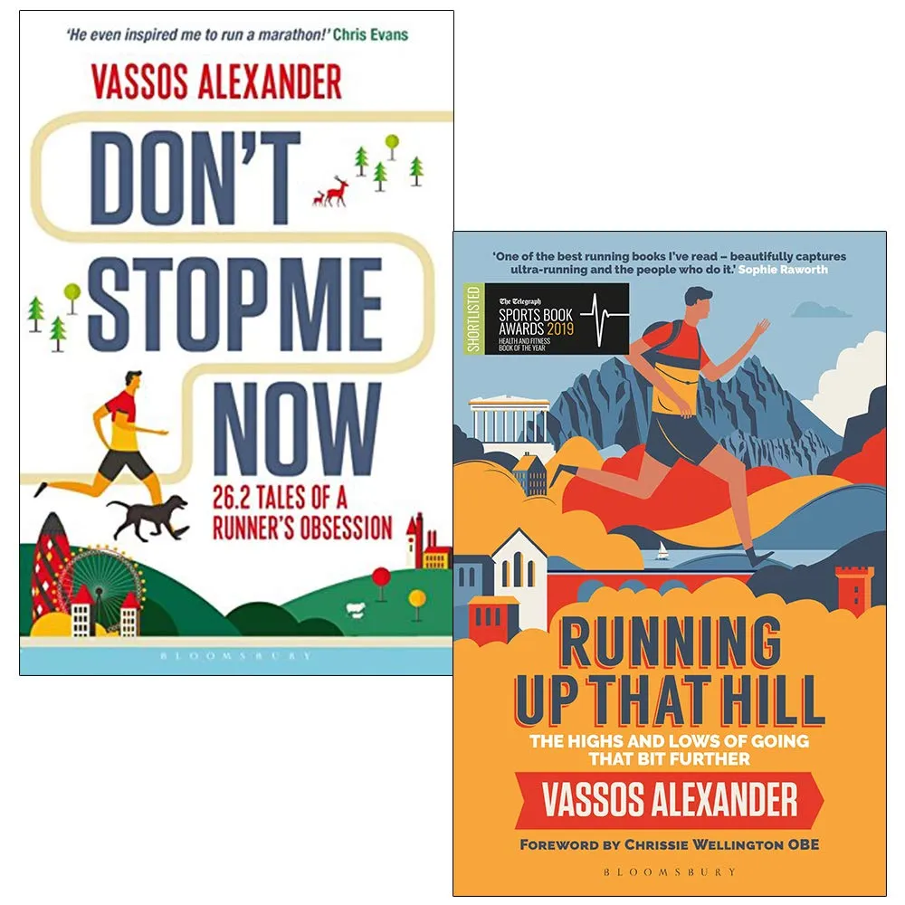 Vassos Alexander Collection 2 Books Set (Don't Stop Me Now, Running Up That Hill)