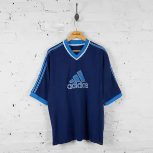 Vintage Adidas Sports Top - Blue - XL