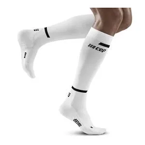 W. Cep Run 4.0 Compression Socks - White