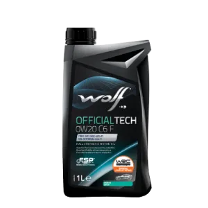 Wolf Officialtech 0W20 C6 F Engine Oil - 1 Litre