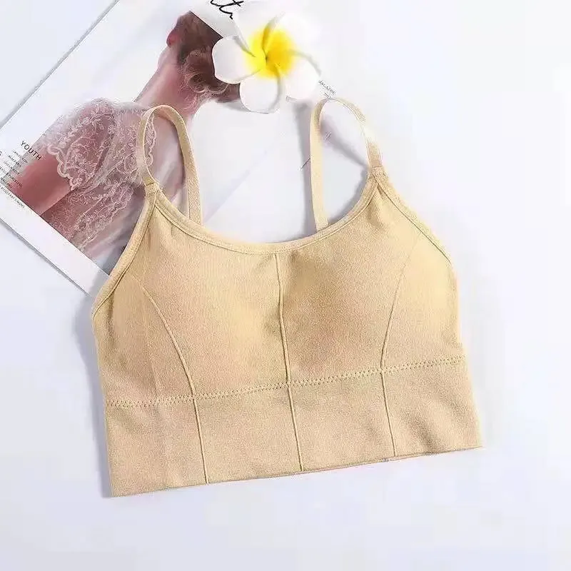 Women's High Impact Solid Sports Bra - Sexy Gym Fitness Yoga Running Top