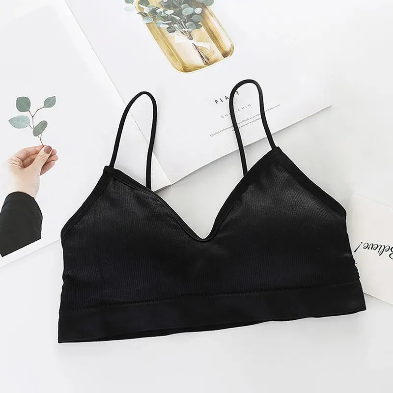 Women's High Impact Solid Sports Bra - Sexy Gym Fitness Yoga Running Top