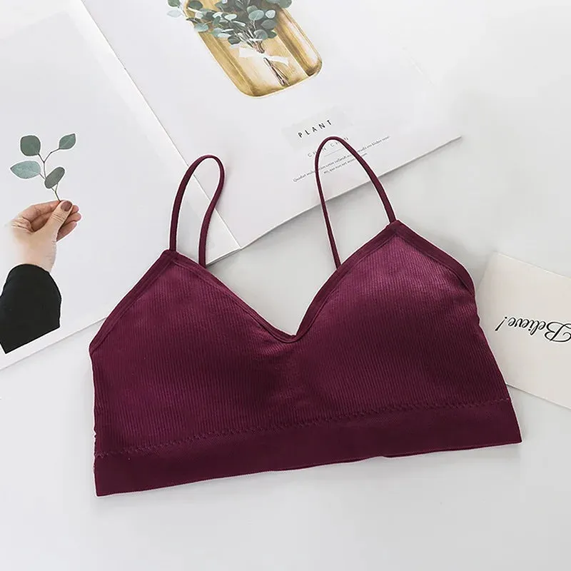 Women's High Impact Solid Sports Bra - Sexy Gym Fitness Yoga Running Top