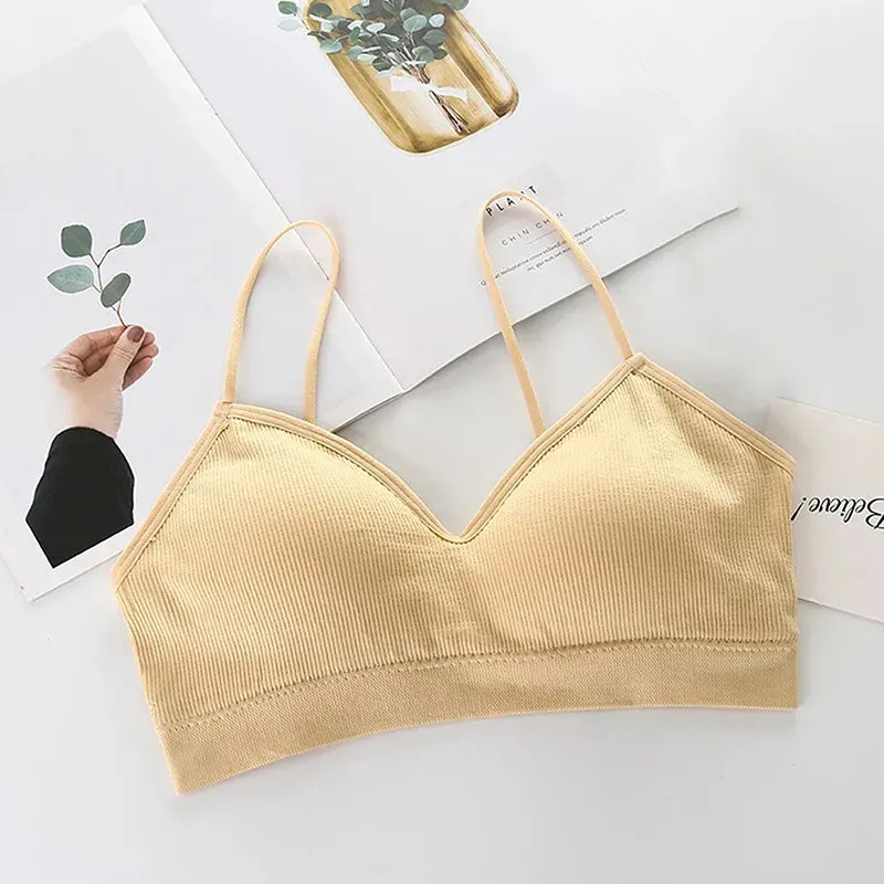 Women's High Impact Solid Sports Bra - Sexy Gym Fitness Yoga Running Top