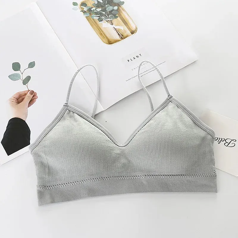 Women's High Impact Solid Sports Bra - Sexy Gym Fitness Yoga Running Top