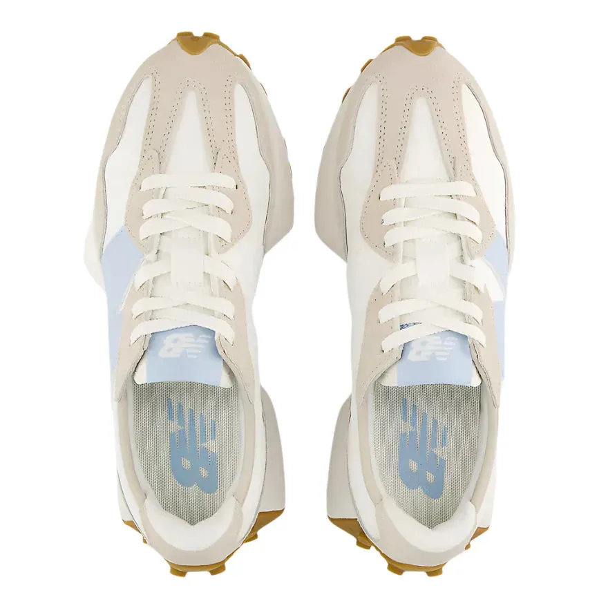 WOMEN'S NEW BALANCE 327 | TIMBERWOLF / SEA SALT / LIGHT CHROME BLUE