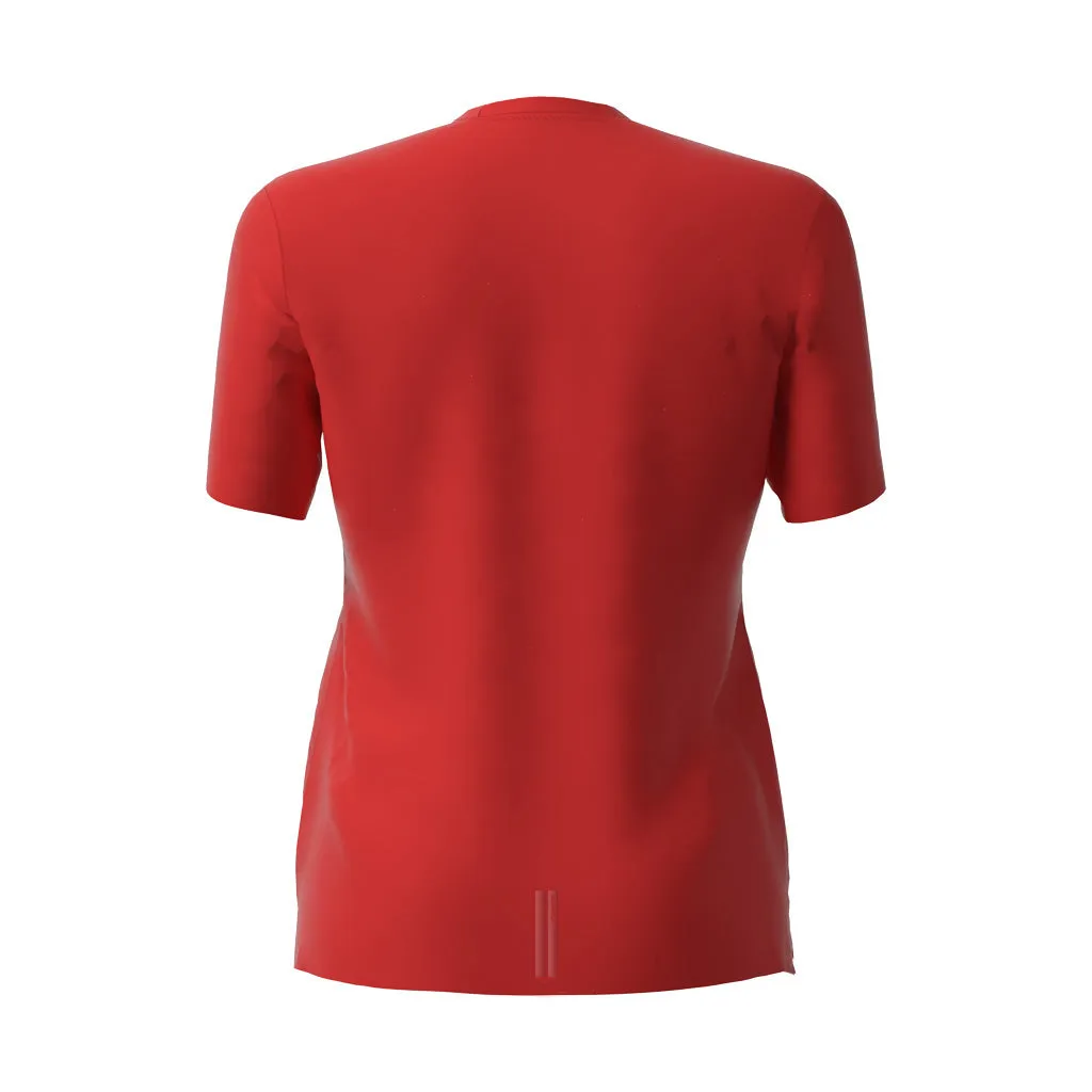 Women's Short Sleeve Tech Tee (Red)