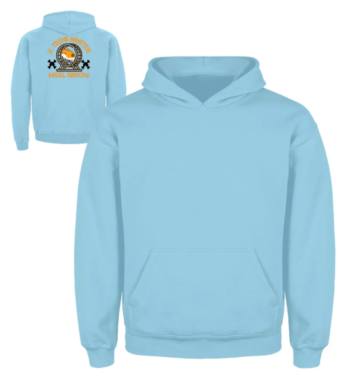 X-treme Hamster Wheel Running  - Kinder Hoodie