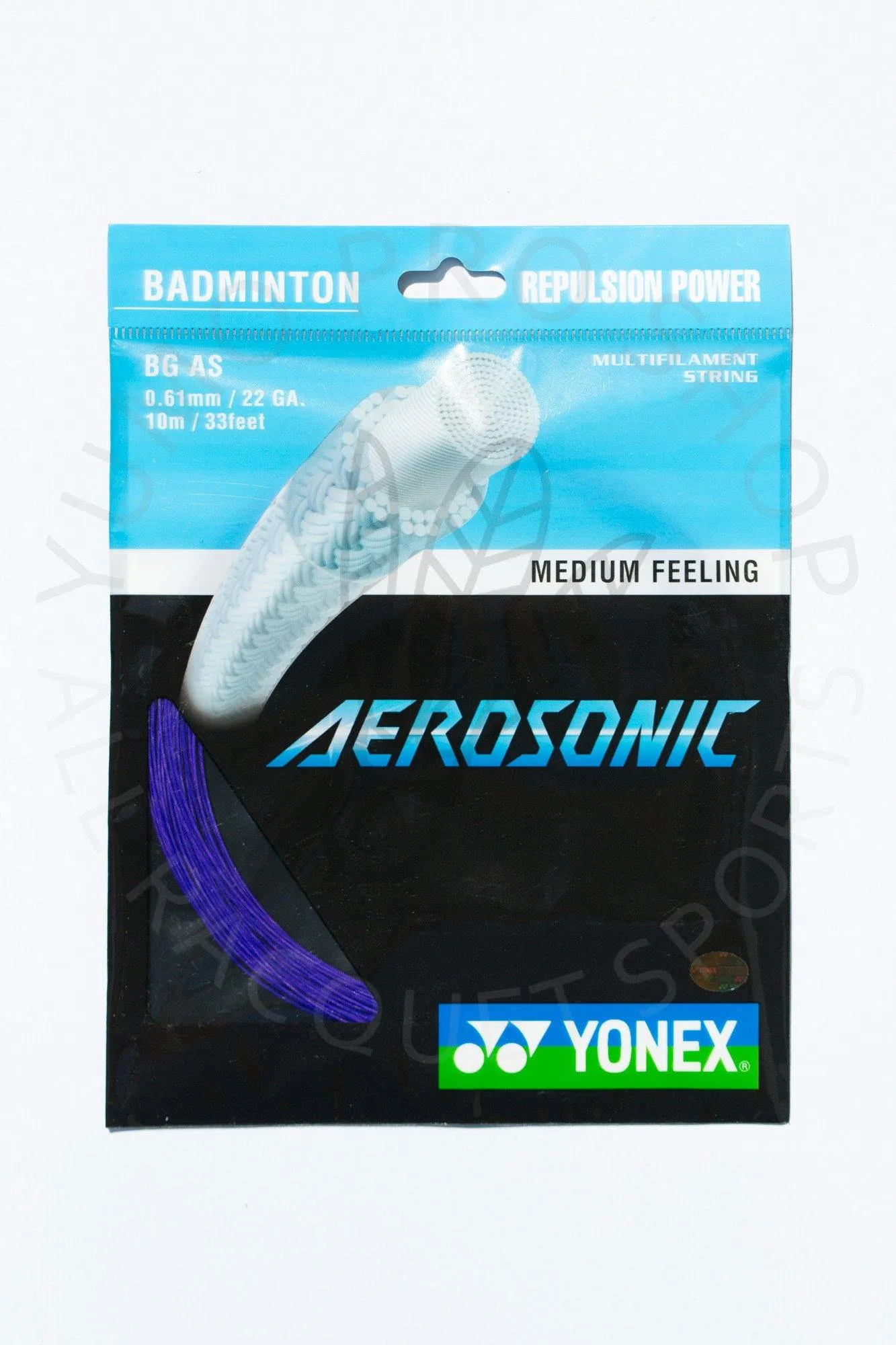 Yonex Badminton String Aerosonic BG AS