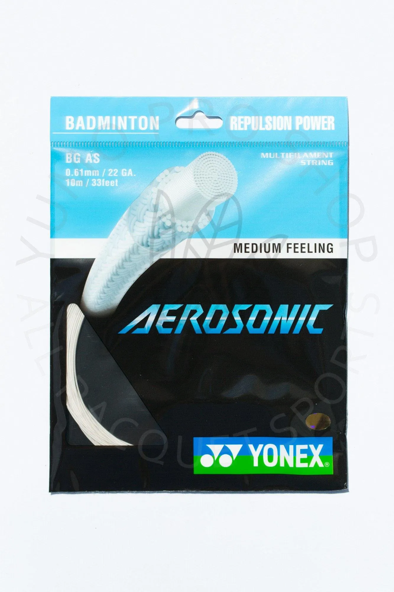 Yonex Badminton String Aerosonic BG AS