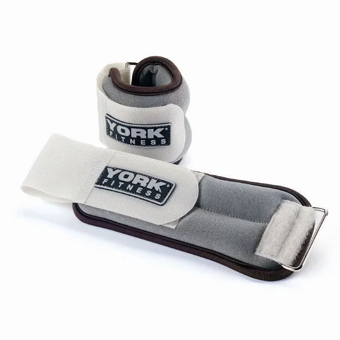 York Ankle and Wrist Weights 2 x 1kg