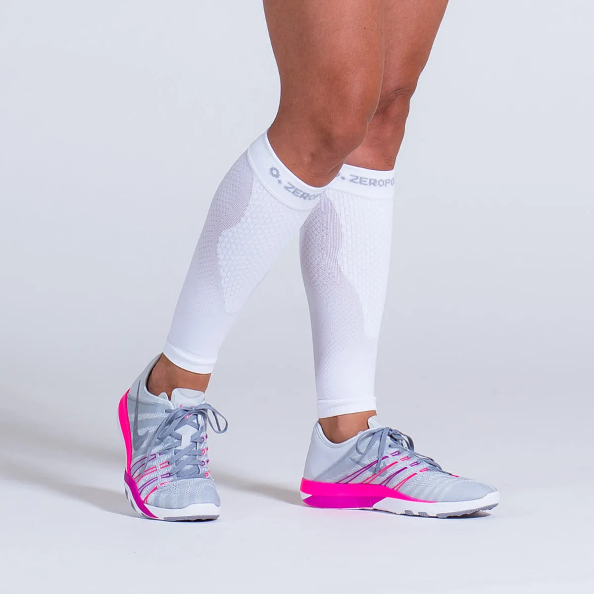 ZEROPOINT Calf Sleeve OX, white X-Large - SAVE 50%