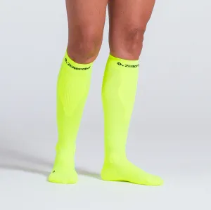 ZEROPOINT Compression Socks Neon Yellow Womens - SAVE 50%
